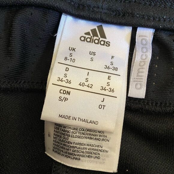 Adidas Climacool Training Pants Women's Size S Black on Black Soccer Pants - Picture 14 of 16